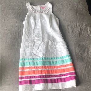 White Lily Pulitzer sun dress